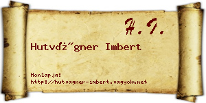 Hutvágner Imbert névjegykártya